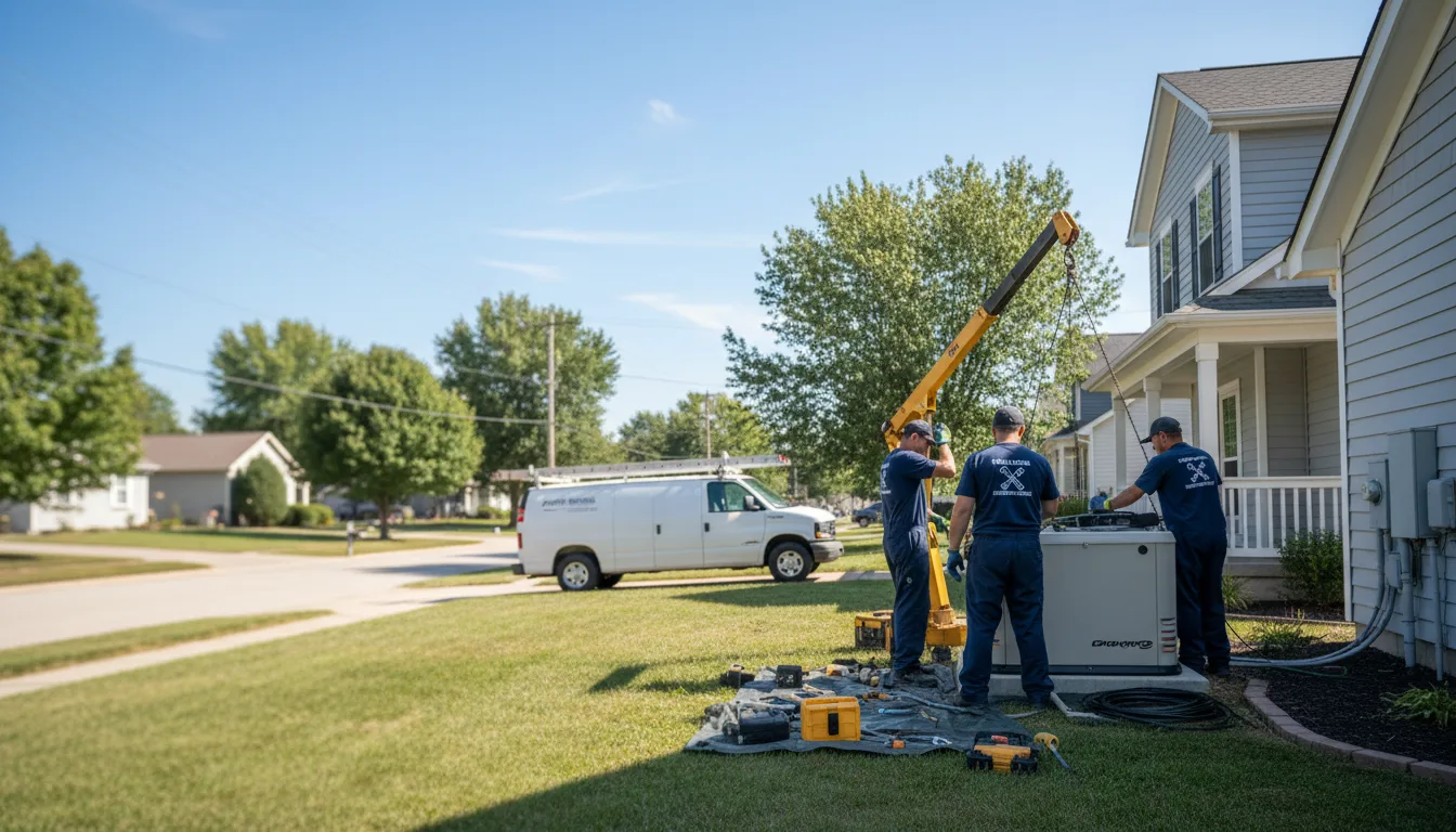 Generator Installation in Stoughton, WI near me